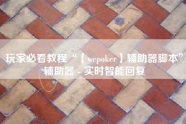 玩家必看教程“【wepoker】辅助器脚本	”辅助器 - 实时智能回复