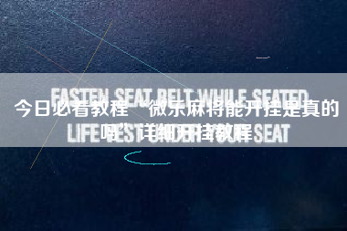 今日必看教程“微乐麻将能开挂是真的吗”详细开挂教程