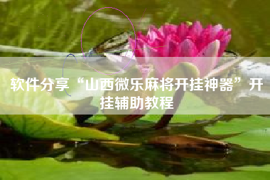 软件分享“山西微乐麻将开挂神器”开挂辅助教程