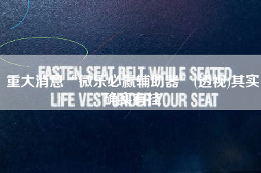 重大消息“微乐必赢辅助器	”(透视)其实确实有挂